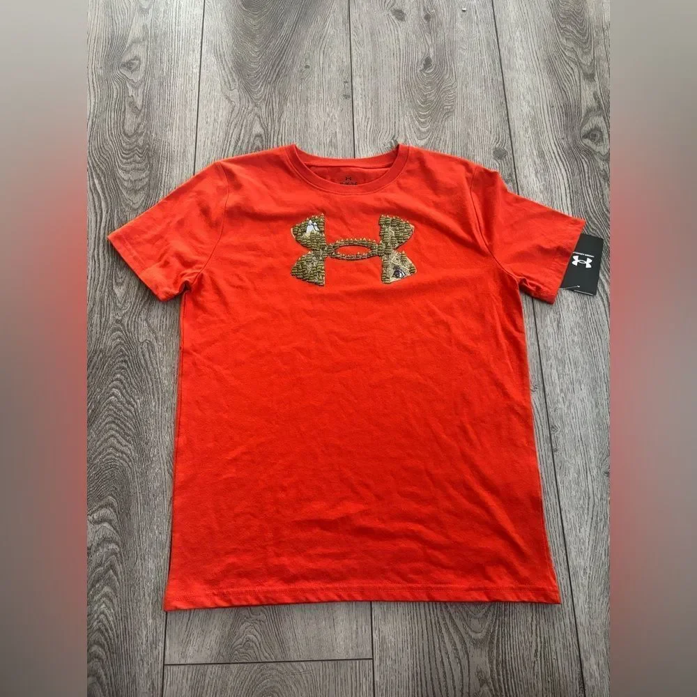 Under Armour Bold orange Short Sleeve Tee